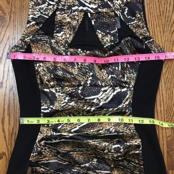 Joseph Ribkoff Sleeveless Side Panel Sexy Dress - Picture 7 of 8